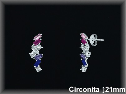 Mayorista de Plata en Pendientes ref Z8518T  Pendientes de Plata al por Mayor
