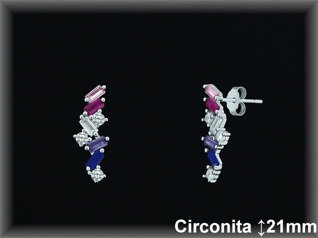 Mayorista de Plata en Pendientes ref Z8518T  Pendientes de Plata al por Mayor
