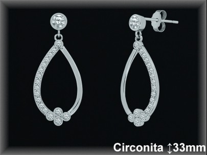 Mayorista de Plata en Pendientes ref Z8525  Pendientes de Plata al por Mayor
