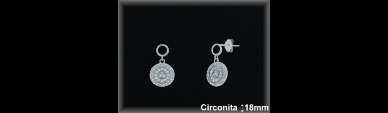 Pendientes de Plata al Por Mayor ref Z8537  Mayorista de Pendientes de Plata