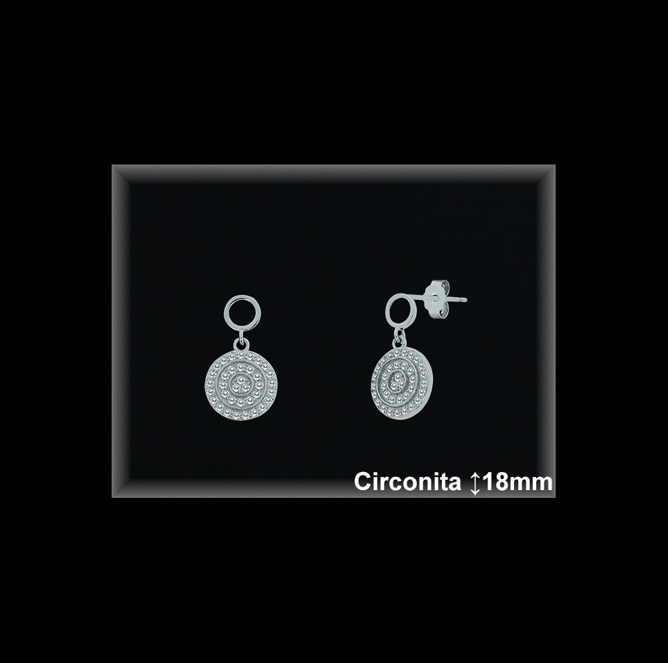 Pendientes de Plata al Por Mayor ref Z8537  Mayorista de Pendientes de Plata