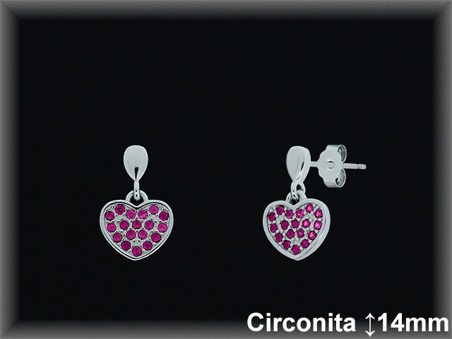 Pendientes de Plata al Por Mayor ref Z8539R  Mayorista de Pendientes de Plata