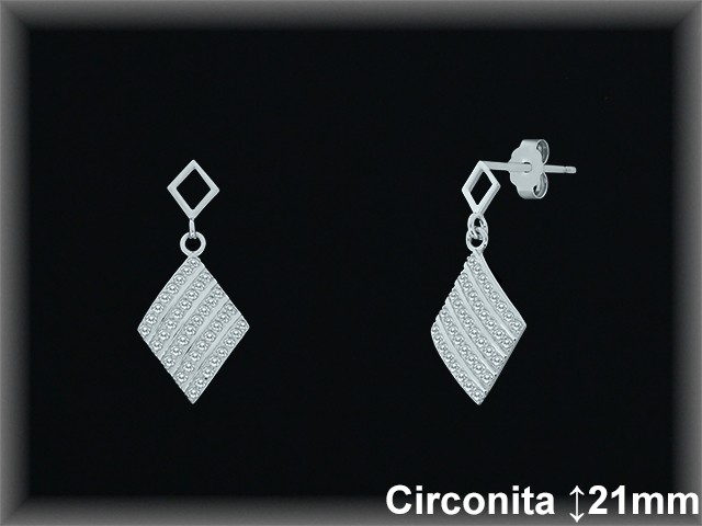 Mayorista de Plata en Pendientes ref Z8542  Pendientes de Plata al por Mayor
