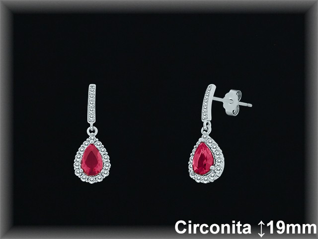 Mayorista de Plata en Pendientes ref Z8543R  Pendientes de Plata al por Mayor