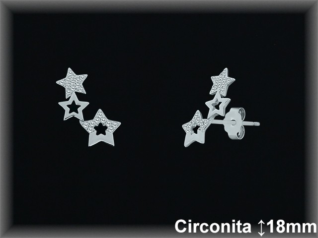 Pendientes de Plata al Por Mayor ref Z8544  Mayorista de Pendientes de Plata