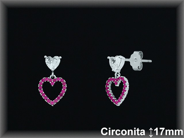 Pendientes de Plata al Por Mayor ref Z8576R  Mayorista de Pendientes de Plata