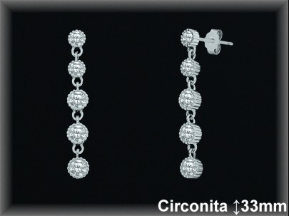 Mayorista de Plata en Pendientes ref Z8577  Pendientes de Plata al por Mayor