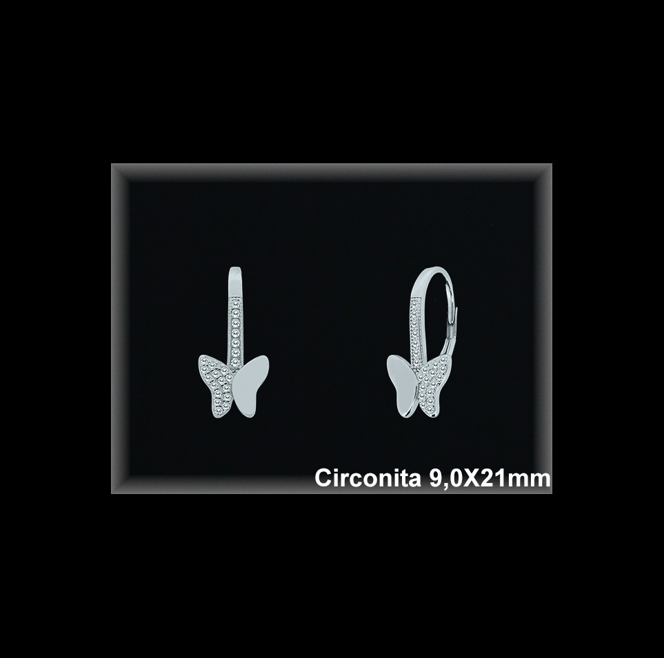 Pendientes de Plata al Por Mayor ref Z8609  Mayorista de Pendientes de Plata
