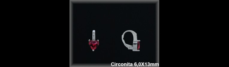 Pendientes de Plata al Por Mayor ref Z8636R  Mayorista de Pendientes de Plata