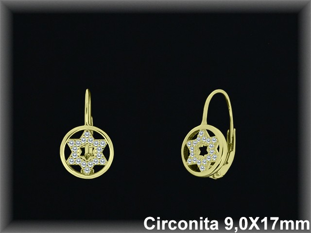 Pendientes de Plata al Por Mayor ref Z8639BC  Mayorista de Pendientes de Plata