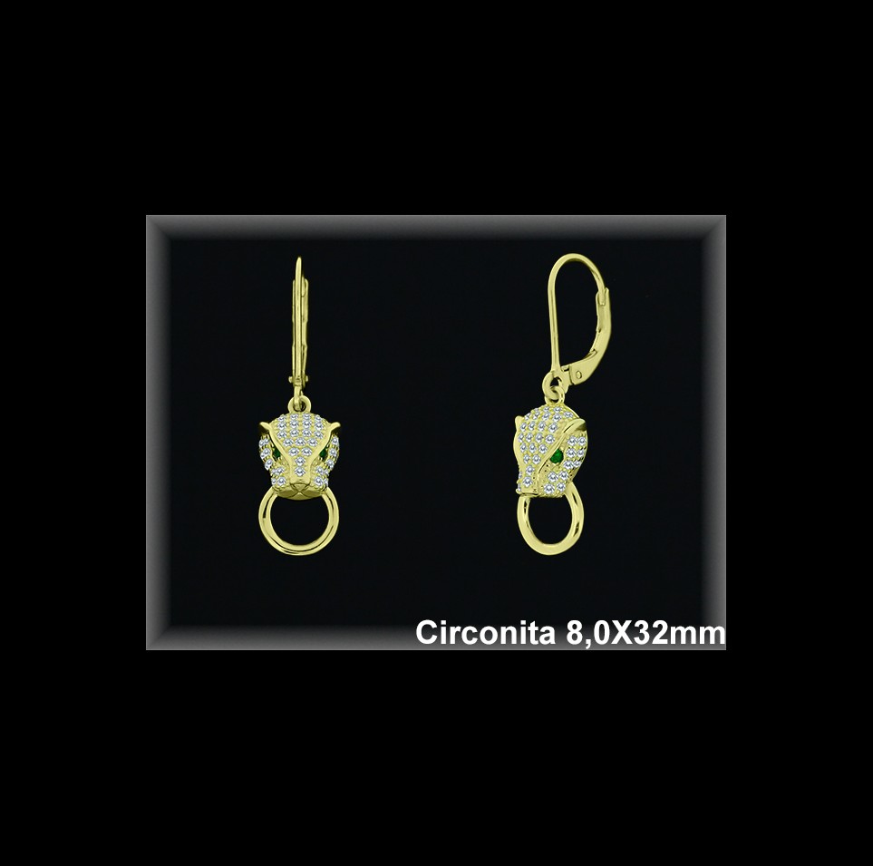 Mayorista de Plata en Pendientes ref Z8661C  Pendientes de Plata al por Mayor