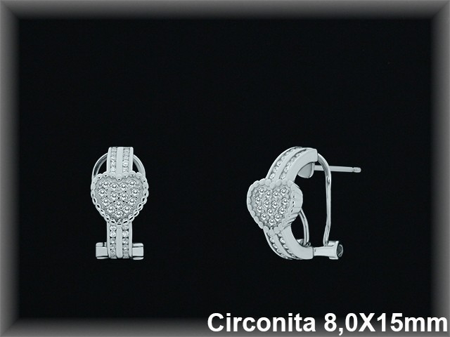 Mayorista de Plata en Pendientes ref Z8704  Pendientes de Plata al por Mayor