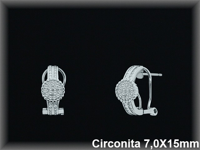 Mayorista de Plata en Pendientes ref Z8705  Pendientes de Plata al por Mayor