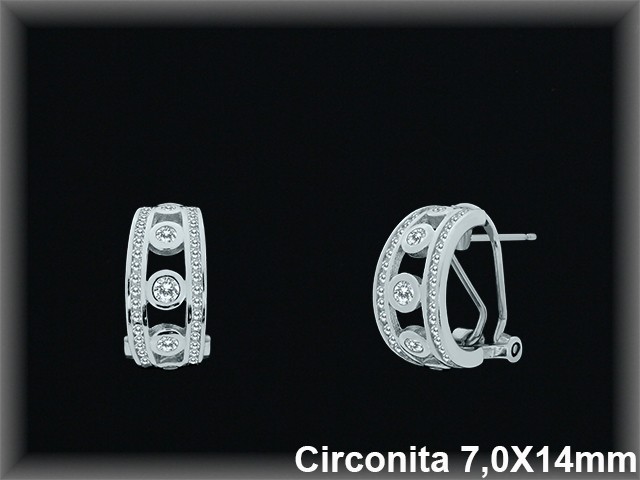 Mayorista de Plata en Pendientes ref Z8708  Pendientes de Plata al por Mayor