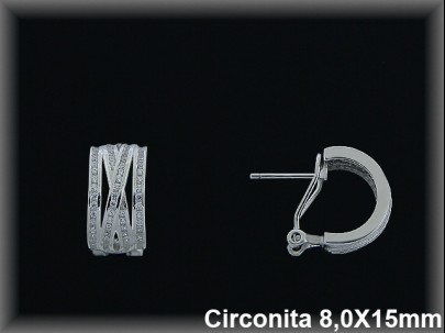 Mayorista de Plata en Pendientes ref Z8715  Pendientes de Plata al por Mayor