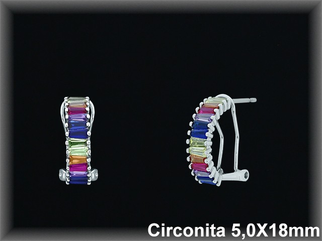 Mayorista de Plata en Pendientes ref Z8719T  Pendientes de Plata al por Mayor