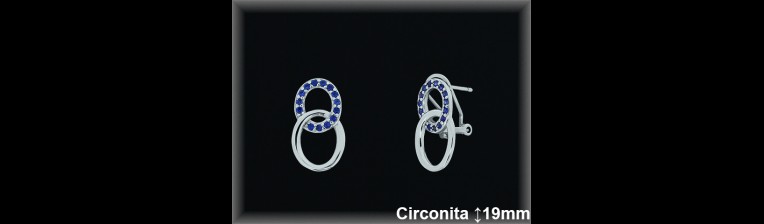 Mayorista de Plata en Pendientes ref Z8721Z  Pendientes de Plata al por Mayor