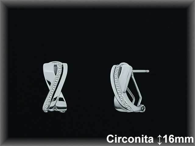 Mayorista de Plata en Pendientes ref Z8724  Pendientes de Plata al por Mayor