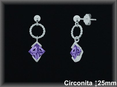 Mayorista de Plata en Pendientes ref ZQ082A  Pendientes de Plata al por Mayor