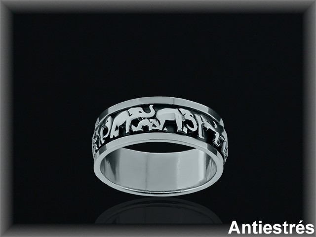 Mayorista de Plata de Anillos Antiestres ref 3LQ026  Plata al por Mayor