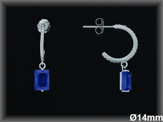 Aros de Plata al Por Mayor ref AZ003Z  Mayorista de Aros de Plata