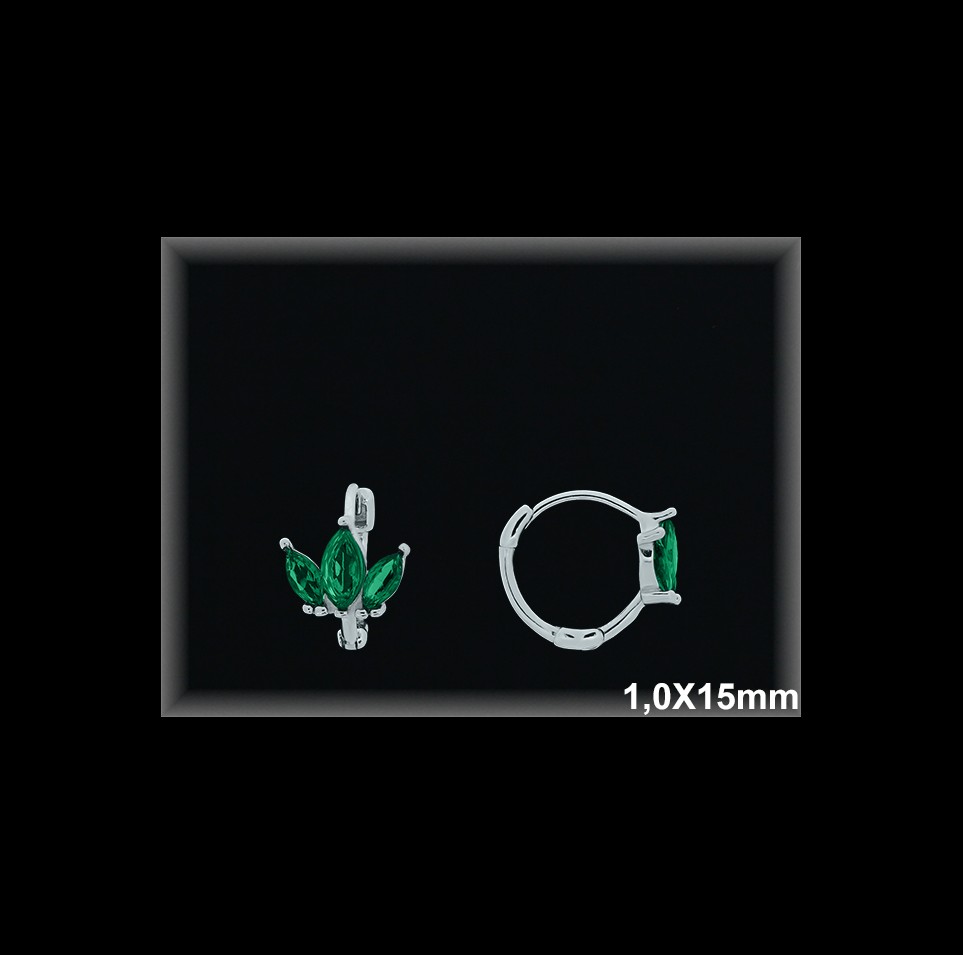 Mayorista de Plata de Aros ref AZ350D  Aros de Plata al por Mayor