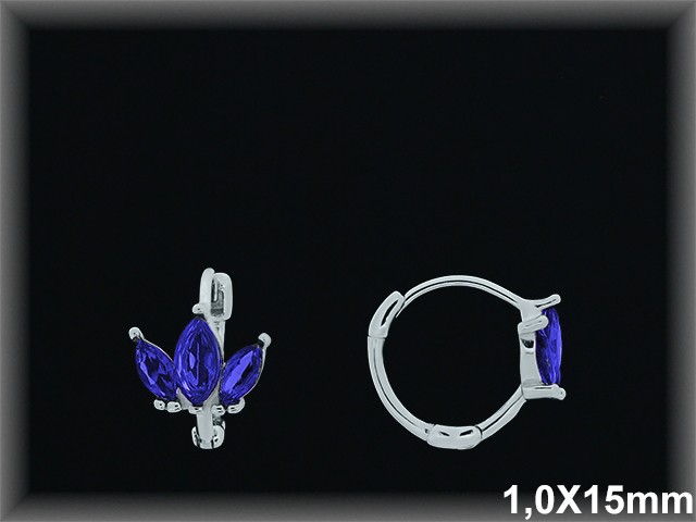 Mayorista de Plata de Aros ref AZ350Z  Aros de Plata al por Mayor