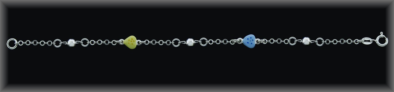 Pulseras Plata al por mayor ref 9E005Z. Mayoristas Plata al por Mayor