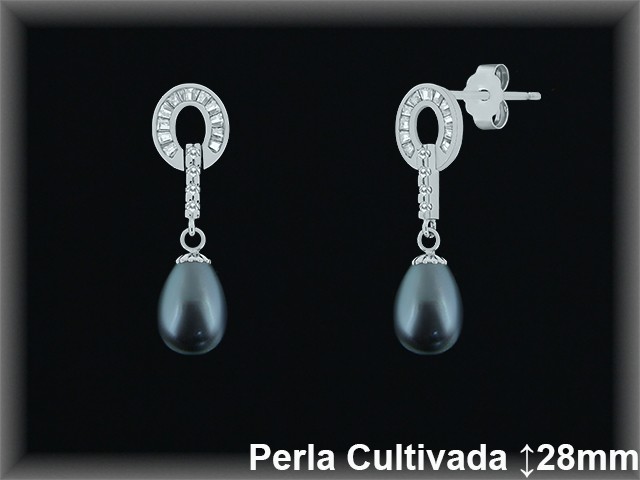 Pendientes de Plata al Por Mayor ref R8514G  Mayorista de pendientes de Plata