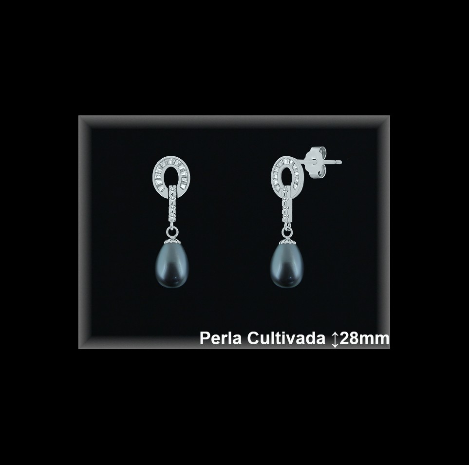 Pendientes de Plata al Por Mayor ref R8514G  Mayorista de pendientes de Plata