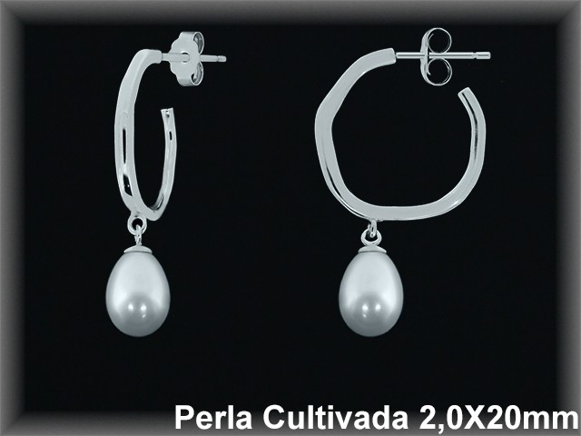 Pendientes de Plata al Por Mayor ref R8660  Mayorista de pendientes de Plata