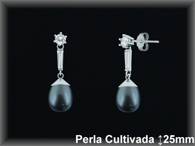 Pendientes de Plata al Por Mayor ref R8663G  Mayorista de pendientes de Plata