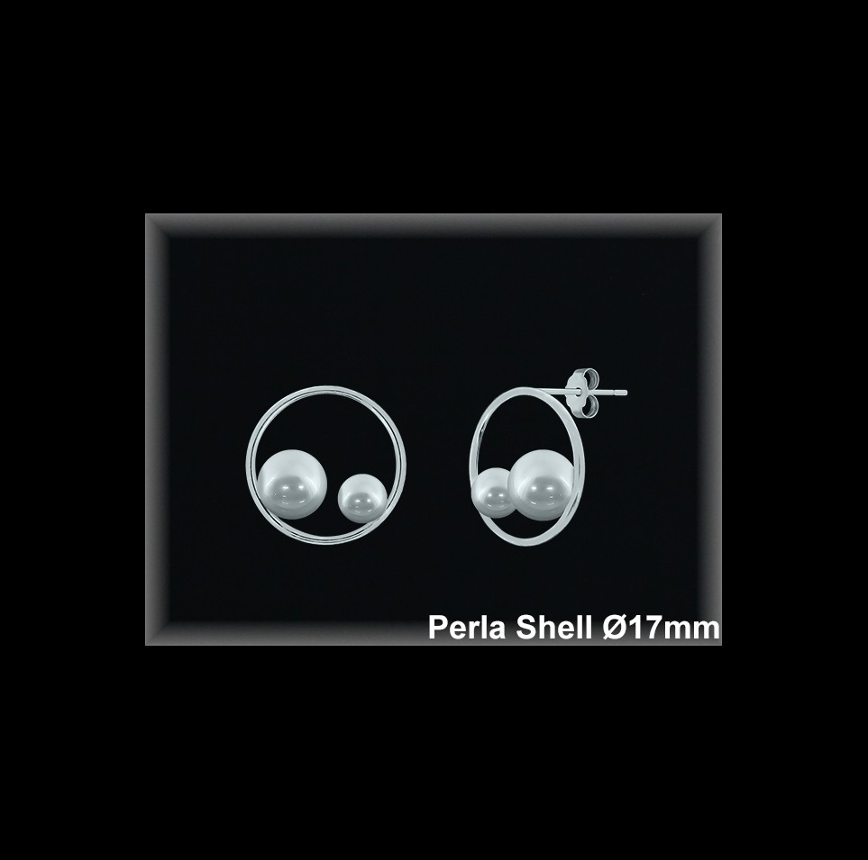 Pendientes de Plata al Por Mayor ref R8665  Mayorista de pendientes de Plata