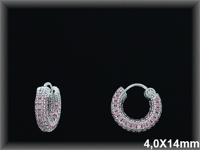 Mayorista de Plata de Aros ref AZ332S  Aros de Plata al por Mayor