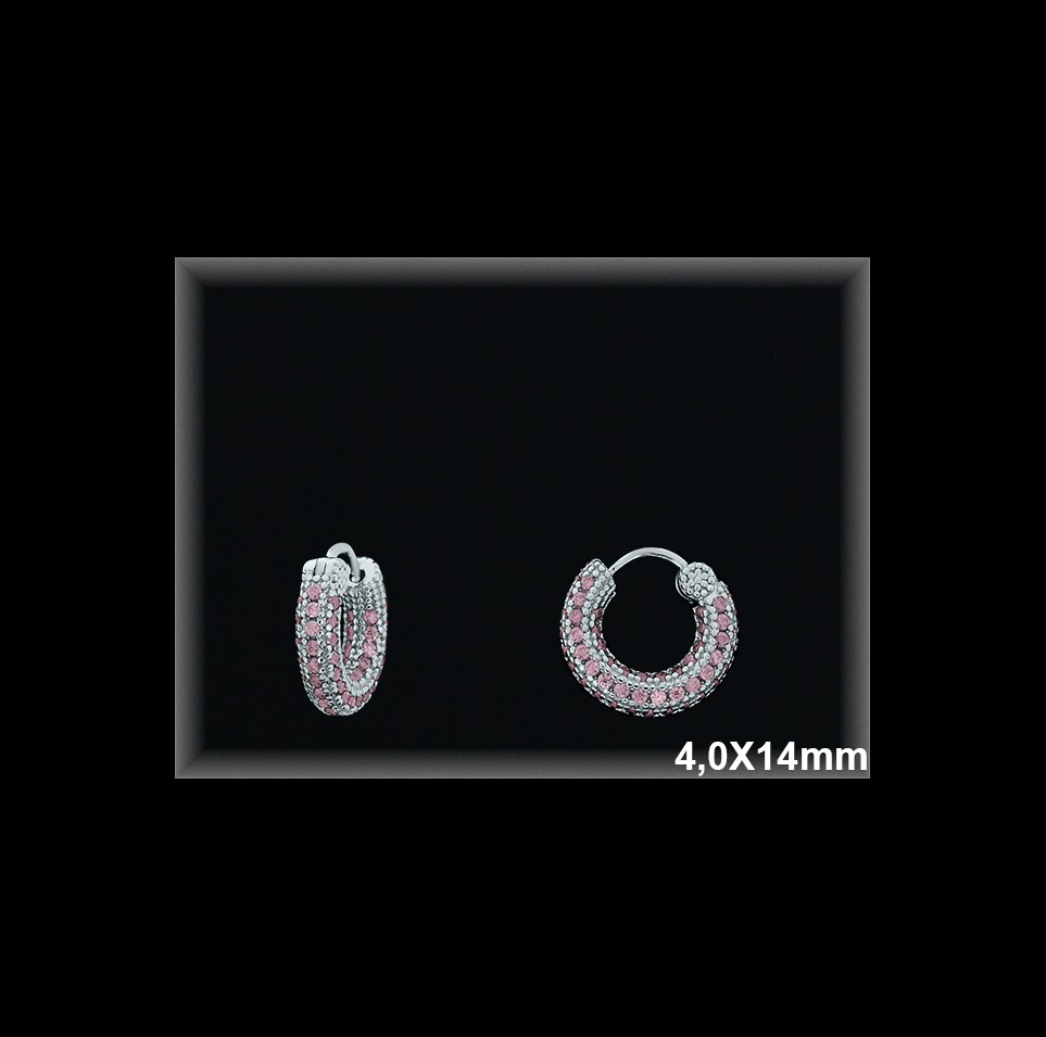 Mayorista de Plata de Aros ref AZ332S  Aros de Plata al por Mayor