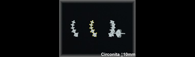 Mayorista de Plata en Pendientes ref MZ298C  Pendientes de Plata al por Mayor