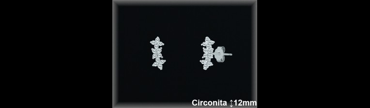 Mayorista de Plata en Pendientes ref MZ570  Pendientes de Plata al por Mayor