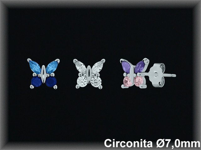 Mayorista de Plata en Pendientes ref MZ717Z  Pendientes de Plata al por Mayor