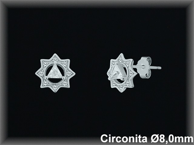 Mayorista de Plata en Pendientes ref MZ742  Pendientes de Plata al por Mayor