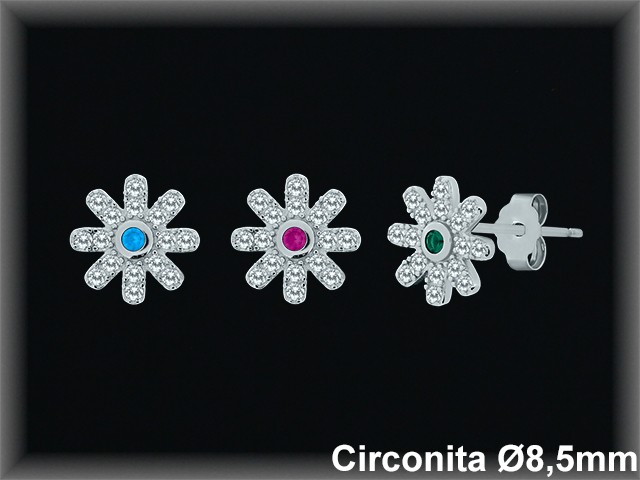 Mayorista de Plata en Pendientes ref MZ746D  Pendientes de Plata al por Mayor