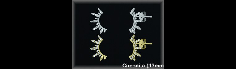 Pendientes de Plata al Por Mayor ref Z8510C  Mayorista de Pendientes de Plata