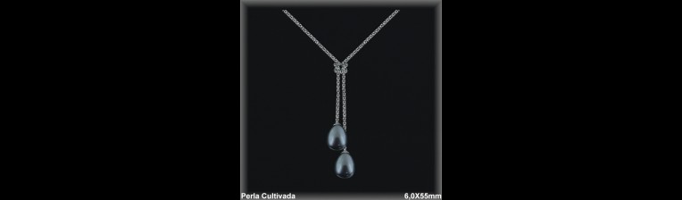 Gargantillas de Plata al Por Mayor ref 7R018G  Mayorista de Gargantillas de Plata