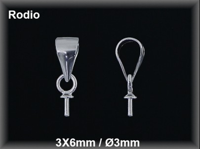 Fornituras de Plata 925 al Por Mayor ref FA325R | Mayorista