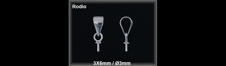 Fornituras de Plata 925 al Por Mayor ref FA325R | Mayorista