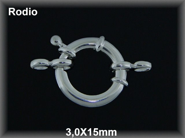 Fornituras de Plata 925 al Por Mayor ref FC015R | Mayorista