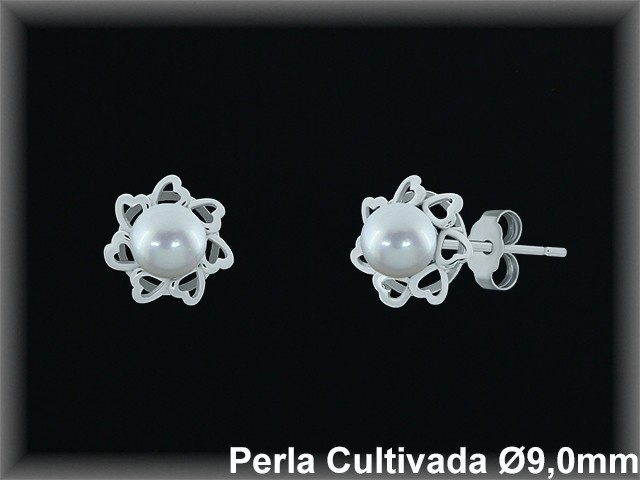 Pendientes de Plata al Por Mayor ref MR002  Mayorista de pendientes en Plata