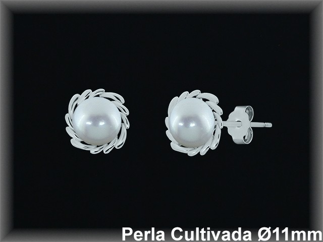 Pendientes de Plata al Por Mayor ref MR007  Mayorista de pendientes en Plata
