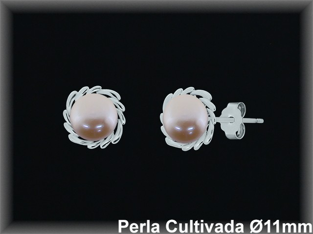Pendientes de Plata al Por Mayor ref MR007C  Mayorista de pendientes en Plata