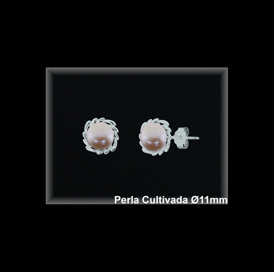 Pendientes de Plata al Por Mayor ref MR007C  Mayorista de pendientes en Plata