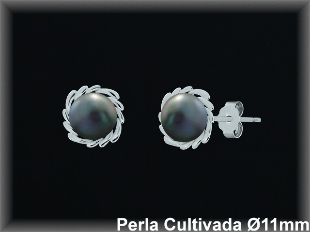 Pendientes de Plata al Por Mayor ref MR007G  Mayorista de pendientes en Plata